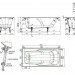 Ванна чугунная Универсал Нега 150x70