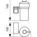 Дозатор для жидкого мыла настенный KH-1510