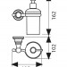 Дозатор для жидкого мыла настенный KH-2210