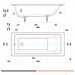 Чугунная ванна Tempra Stil 160x70 (квадратные ручки)