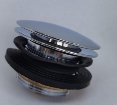 Донный клапан Tim BAR0404B с переливом автомат 1-1/2" (ф40)