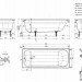 Ванна чугунная Универсал Элегия 170x70 с ручками