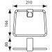 Держатель полотенца Kaiser KH-4501