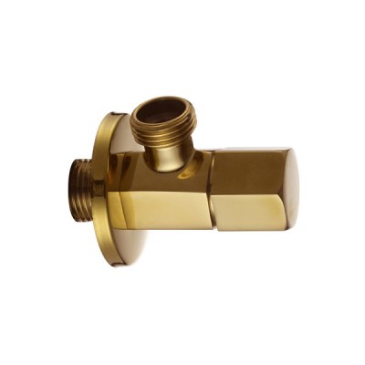 Кран Kaiser 255 Gold угловой 1/2х1/2 Gold