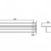 Полка для полотенец с держателем Kaiser KH-2019