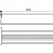 Полка для полотенец с держателем Kaiser KH-4509
