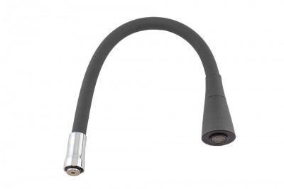 Излив Viko V-0396 гибкий для мойки Grey (2-jet) серый