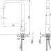 Смеситель Kaiser 56044 Oval для кухни
