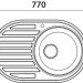 Мойка из нержавеющей стали Kaiser KSS-7750R